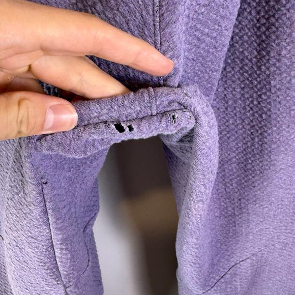 Lululemon Jogger Pants womens XL pink At Ease Textured Active Fitness Gym - Picture 5 of 9